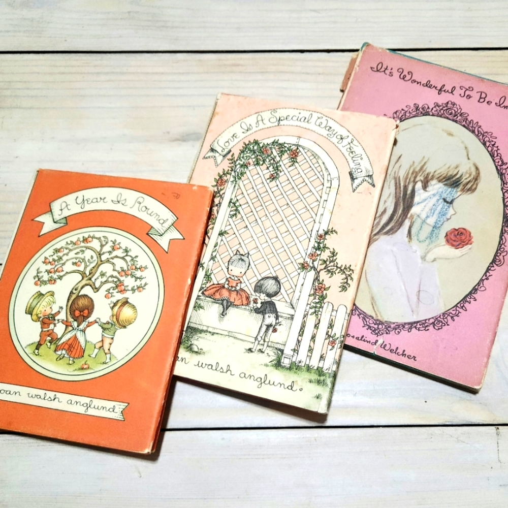 2 books by Joann Walsh and 1 by Rosaline Welcher